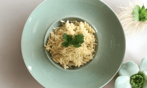 Makaronai fusillone su sūriu
